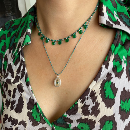 EMERALD BUDDHA [2-in-1] Necklace/Bracelet