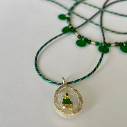 EMERALD BUDDHA [2-in-1] Necklace/Bracelet
