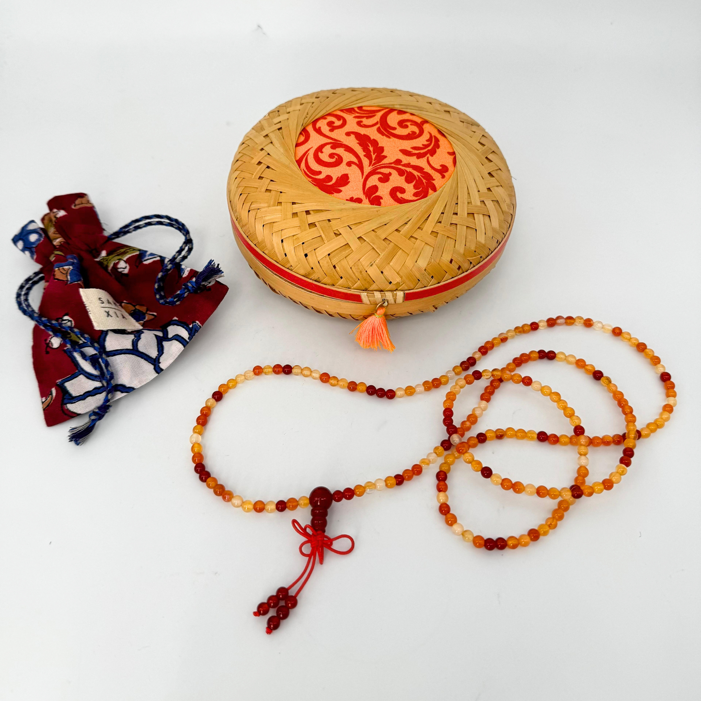 GIFT SET - FLAT WOVEN [Small] Basket + LEON Bracelet