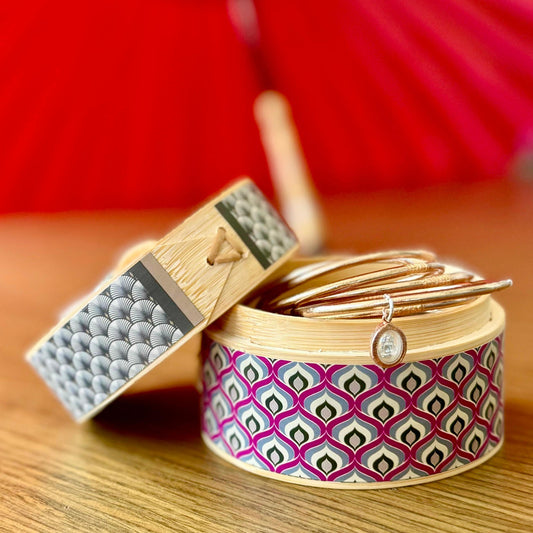 GIFT SET - MATTEO Bracelet + STEAMER [10cm] Basket