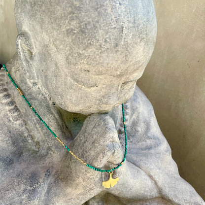 MARTIN Ginkgo [2-in-1] Necklace/Bracelet