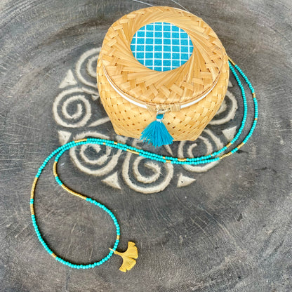 MARTIN Ginkgo [2-in-1] Necklace/Bracelet