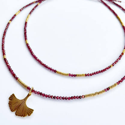 MARTIN Ginkgo [2-in-1] Necklace/Bracelet