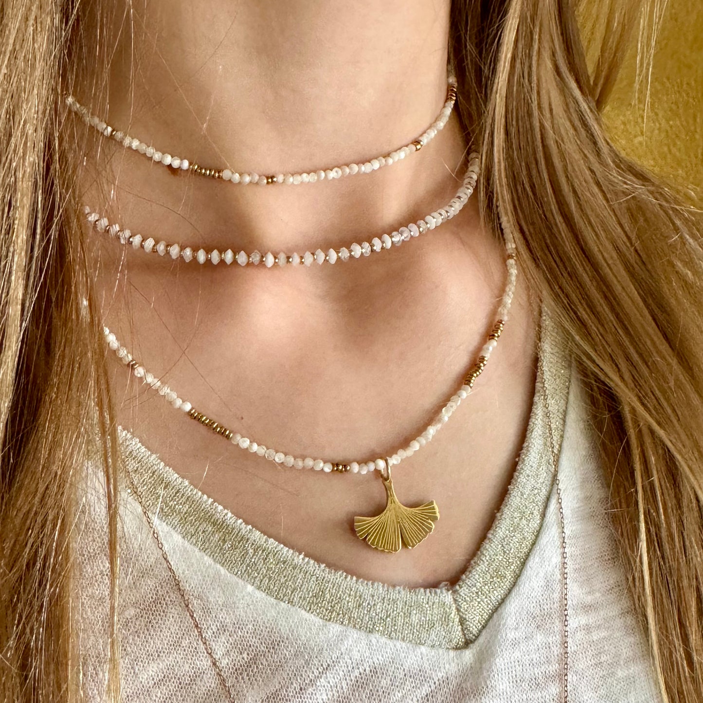 NOAH Ginkgo [Choker] Necklace