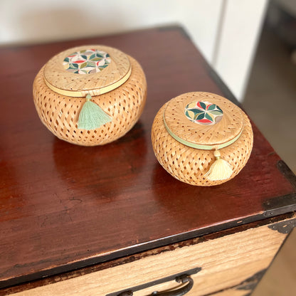 SARAH Green Round [Small]