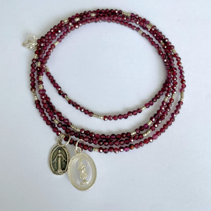 PIETRO Silver [2-in-1] Necklace/Bracelet